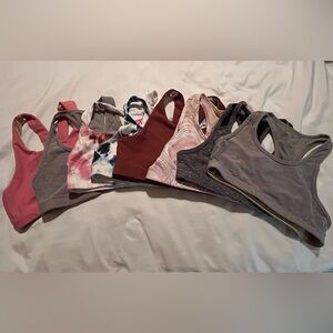 Lot of (8) Old Navy Active Sport Bras